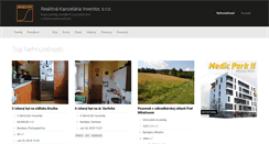 Desktop Screenshot of investorsro.sk